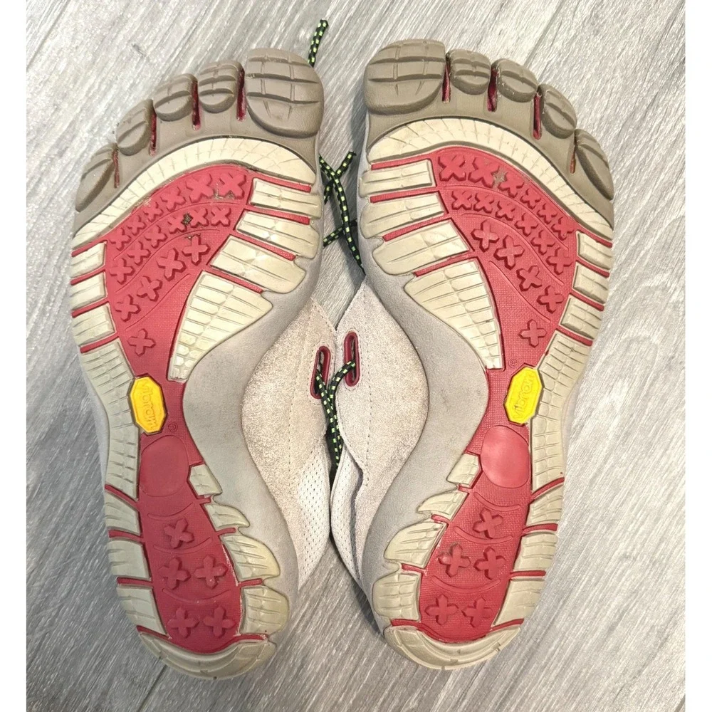 Vibram FiveFingers Toe Shoes Womens Beige Trail Barefoot Size 40 (8.5 - 9) - Picture 2 of 7